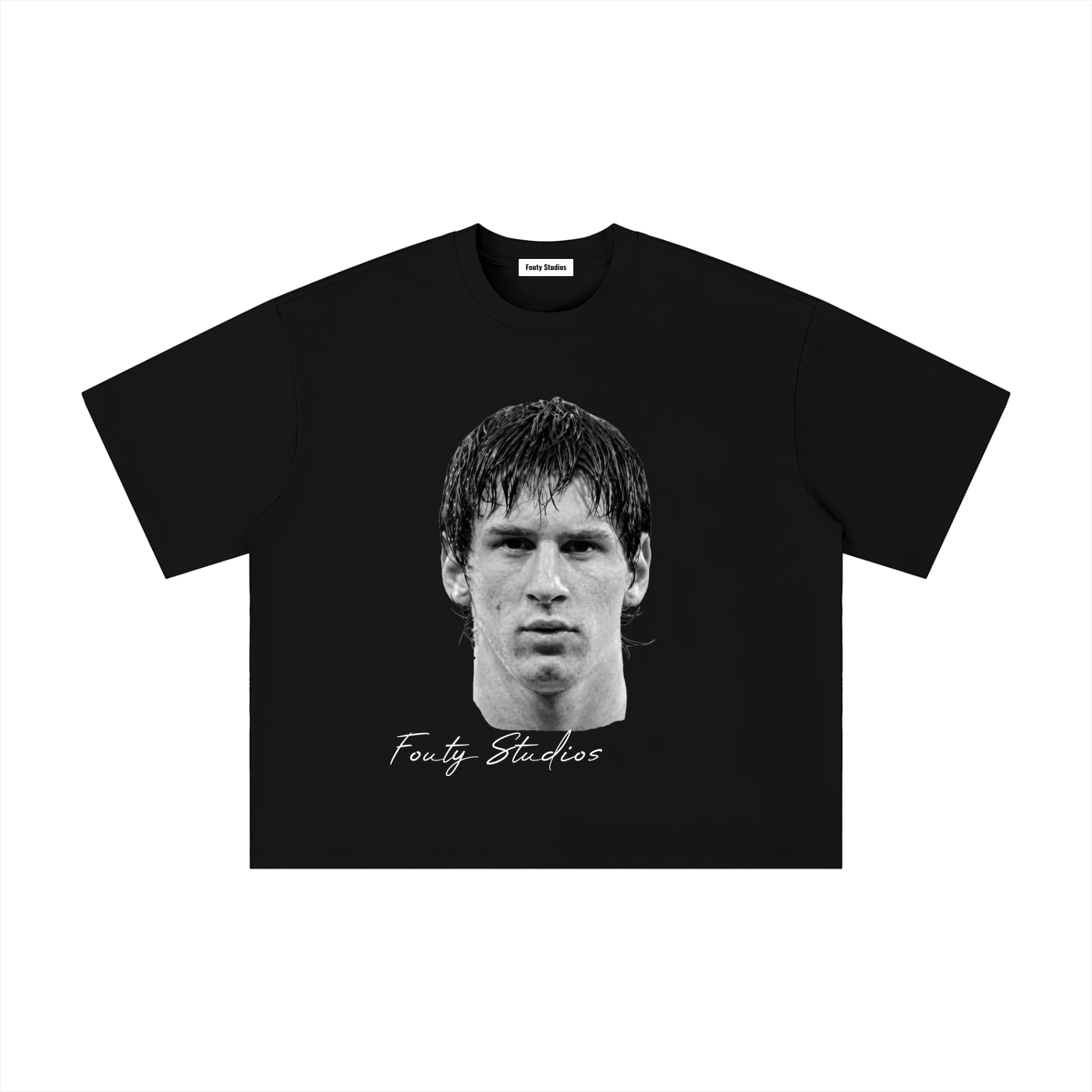 Messinho Heavyweight Cotton Boxy-Fit Tee