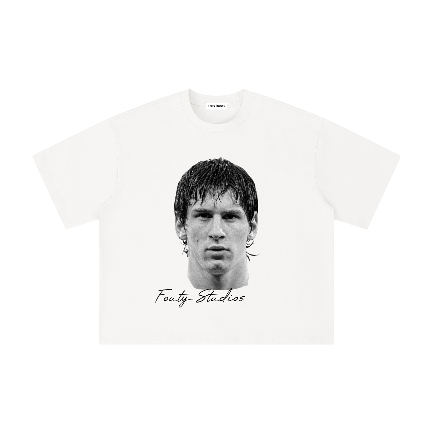 Messinho Heavyweight Cotton Boxy-Fit Tee